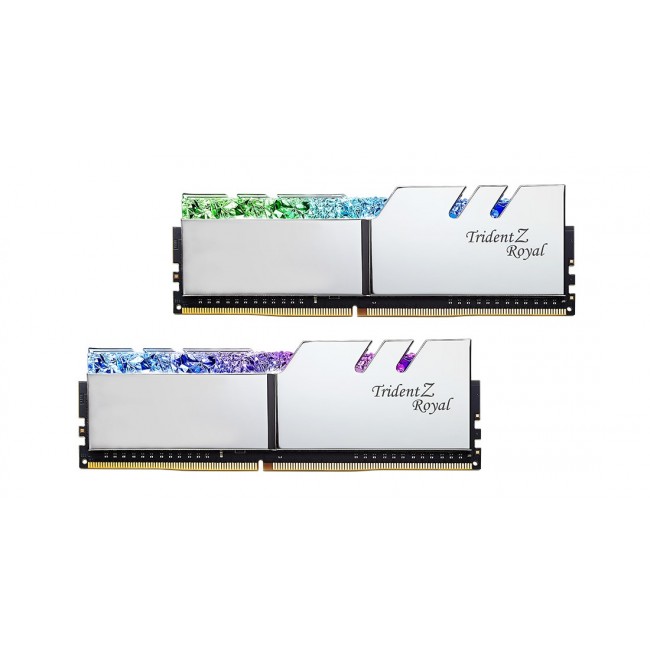 G.Skill Trident Z Royal F4-3600C16D-32GTRSC memory module 32 GB 2 x 16 GB DDR4 3600 MHz G.Skill Trident Z Royal F4-3600C16D-32GTRSC memory module 32 GB 2 x 16 GB DDR4 3600 MHz