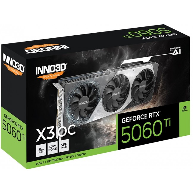 INNO3D GeForce RTX 5060 Ti X3 OC NVIDIA 8 GB GDDR7 INNO3D GeForce RTX 5060 Ti X3 OC NVIDIA 8 GB GDDR7