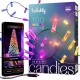 Twinkly Candies LED Christmas tree lights TWKC100RGB-G 6 M Candle shape Twinkly Candies LED Christmas tree lights TWKC100RGB-G 6 M Candle shape