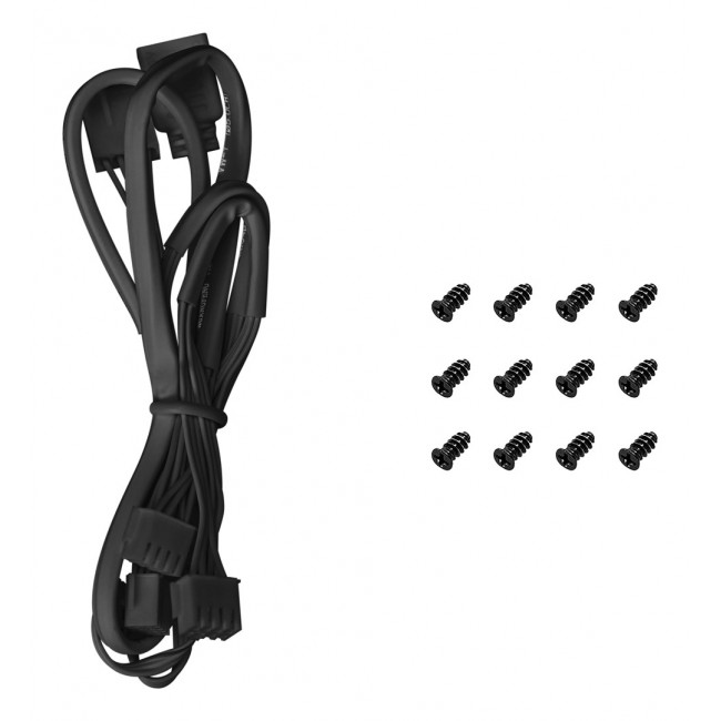 DeepCool FD12 ARGB-3 in 1 Computer case Fan 12 cm Black, White 3 pc(s)