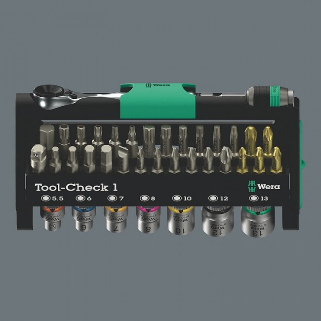 Wera Tool-Check 1 1 pc(s) Stainless steel Wera Tool-Check 1 1 pc(s) Stainless steel
