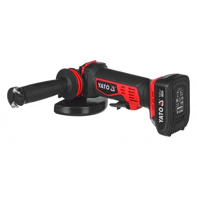 Yato YT-82826 angle grinder 125 mm 18 V Black, Red Yato YT-82826 angle grinder 125 mm 18 V Black, Red