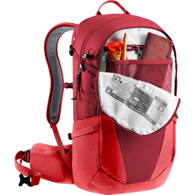 Deuter Futura 27 Women's hiking backpack Red