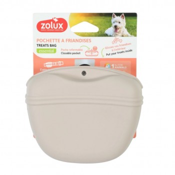 ZOLUX treat pouch for dog - beige