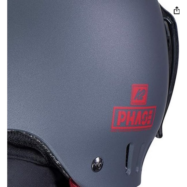Men's helmet K2 PHASE PRO gunmetal M Men's helmet K2 PHASE PRO gunmetal M