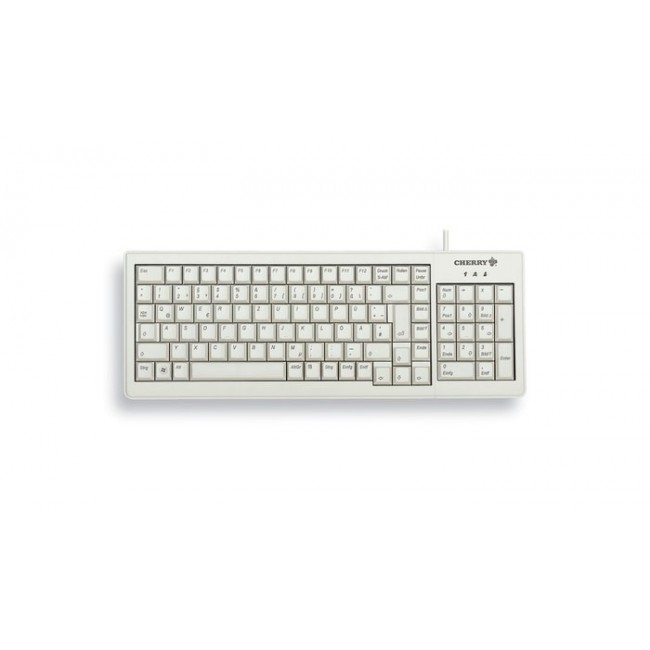 CHERRY XS keyboard Home USB QWERTZ German Grey CHERRY XS keyboard Home USB QWERTZ German Grey