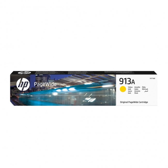 HP 913A Yellow Original PageWide Cartridge HP 913A Yellow Original PageWide Cartridge