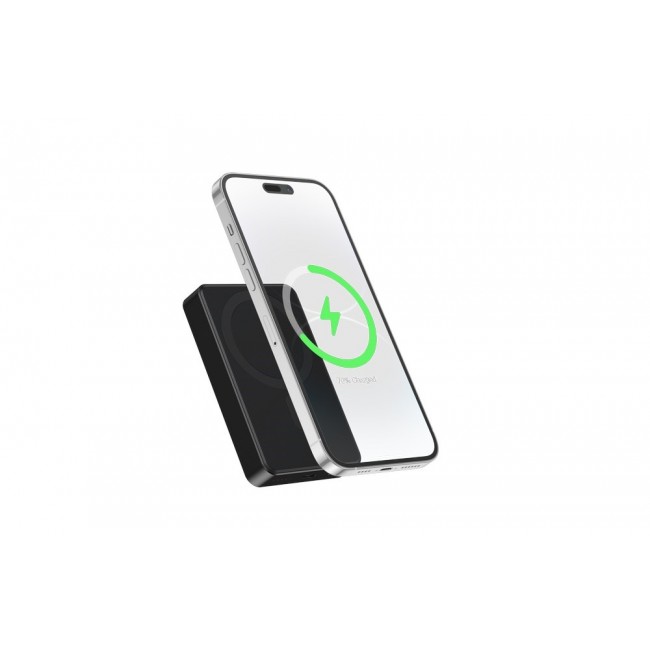 Gembird PB10-WPC15M-01 Magnetic wireless powerbank 15 W, 10000 mAh, black