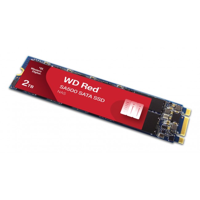 Western Digital Red WD SA500 SATA SSD M.2 2280 POWERED BY SANDISK 2 TB Western Digital Red WD SA500 SATA SSD M.2 2280 POWERED BY SANDISK 2 TB