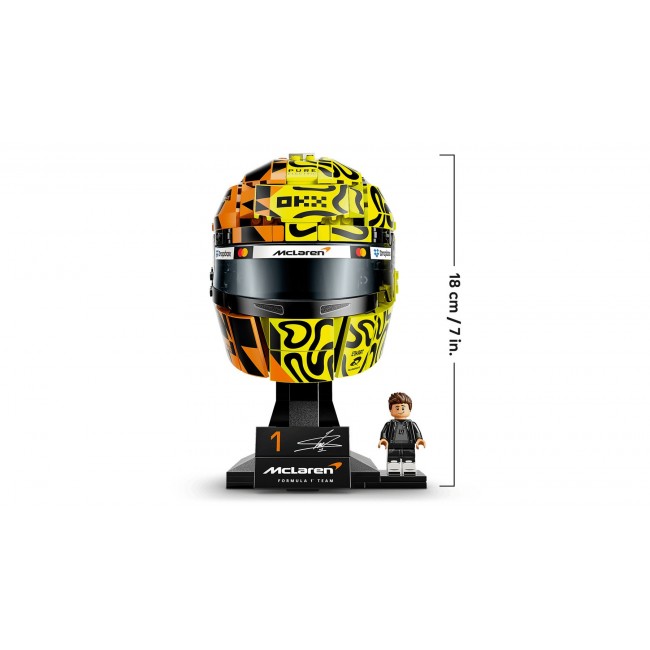 LEGO EDITIONS 43023 Mclaren Mastercard F1 Team Lando Norris Helmet