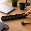 Esperanza ELK218K Power strip 6GN/3M Black
