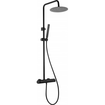 Rain shower with shower faucet