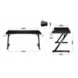 Huzaro Hero 2.5 computer desk Black Huzaro Hero 2.5 computer desk Black