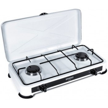 Gas cooker PROMIS KG200 WHITE WITHOUT REDUCER