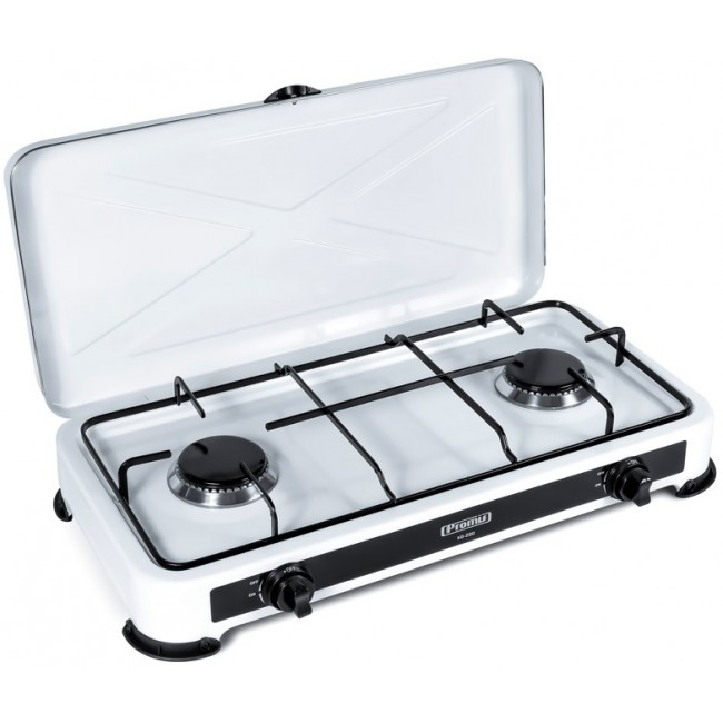 Gas cooker PROMIS KG200 WHITE WITHOUT REDUCER Gas cooker PROMIS KG200 WHITE WITHOUT REDUCER