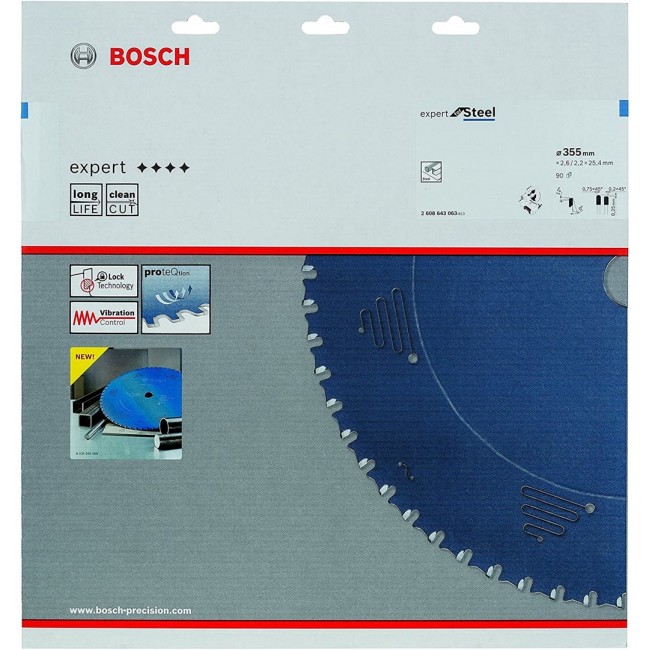 Bosch 2608643063 circular saw blade 25.4 cm 1 pc(s) Bosch 2608643063 circular saw blade 25.4 cm 1 pc(s)