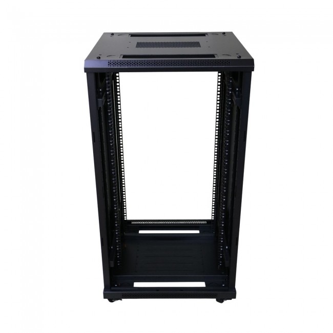 Extralink Rackmount cabinet 22U 600x800 Black standing