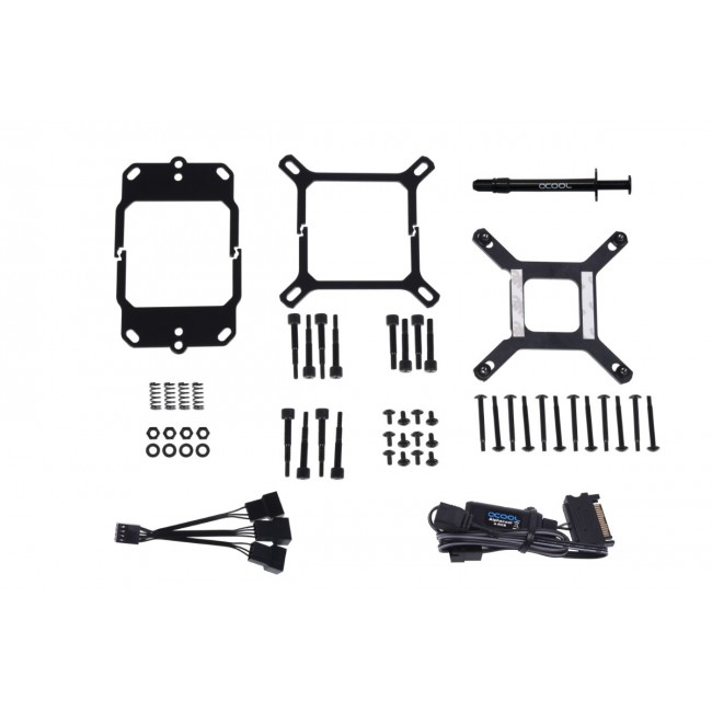 Alphacool 11999 computer cooling system Processor Air cooler 12 cm Black 1 pc(s) Alphacool 11999 computer cooling system Processor Air cooler 12 cm Black 1 pc(s)