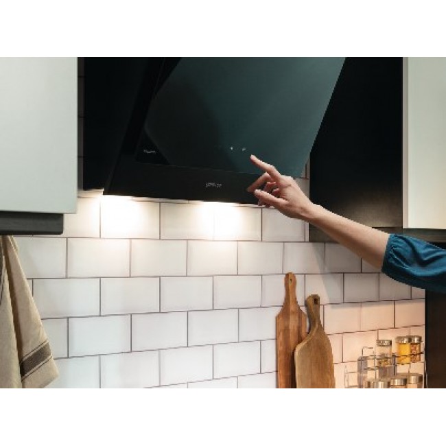 Gorenje WHI6SYB Wall-mounted Black 650 m /h