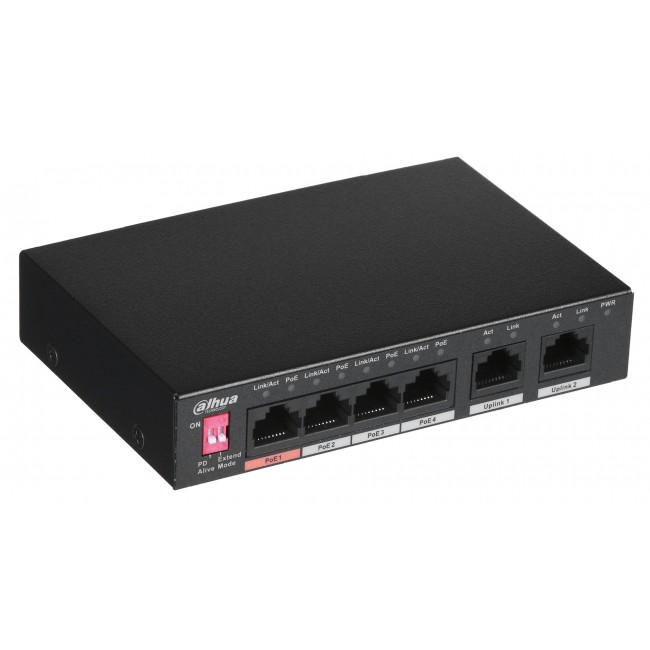 SWITCH DAHUA PFS3006-4ET-60-V2 SWITCH DAHUA PFS3006-4ET-60-V2