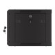 Lanberg WF01-6406-23B rack cabinet 6U Wall mounted rack Black