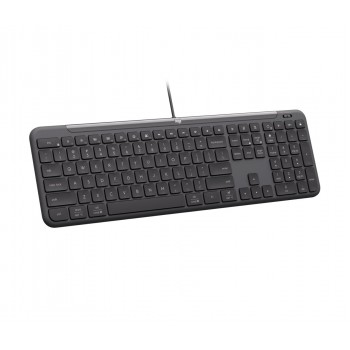Logitech Signature Slim Wired K620 For Business keyboard Universal USB QWERTZ German Graphite