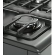Ravanson KWGE-K90 Cheff Modern Black gas and electric cooker (black)