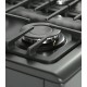 Ravanson KWGE-K90 Cheff Modern Black gas and electric cooker (black)