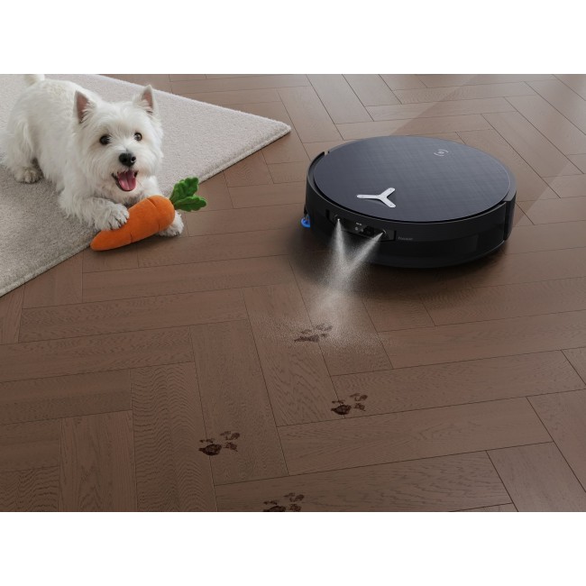 Ecovacs DEEBOT X12 OmniCyclone Robot vacuum cleaner 0.25 l Black