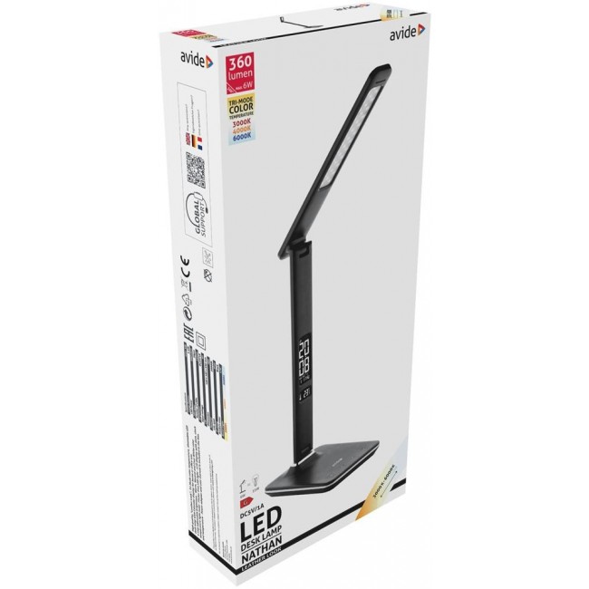 Avide ABLDL-OLC-6W-BL table lamp LED G Black