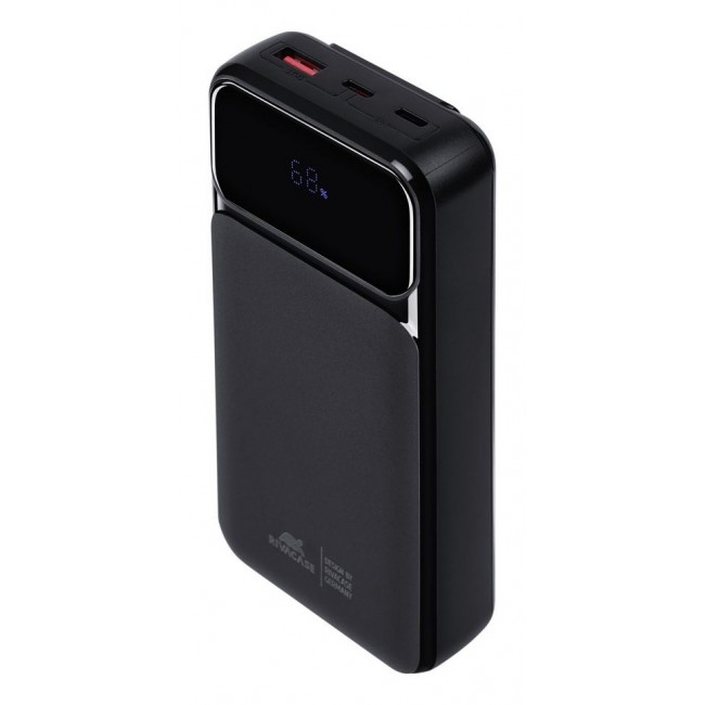 Rivacase VA2221 power bank Lithium Polymer (LiPo) 20000 mAh Black