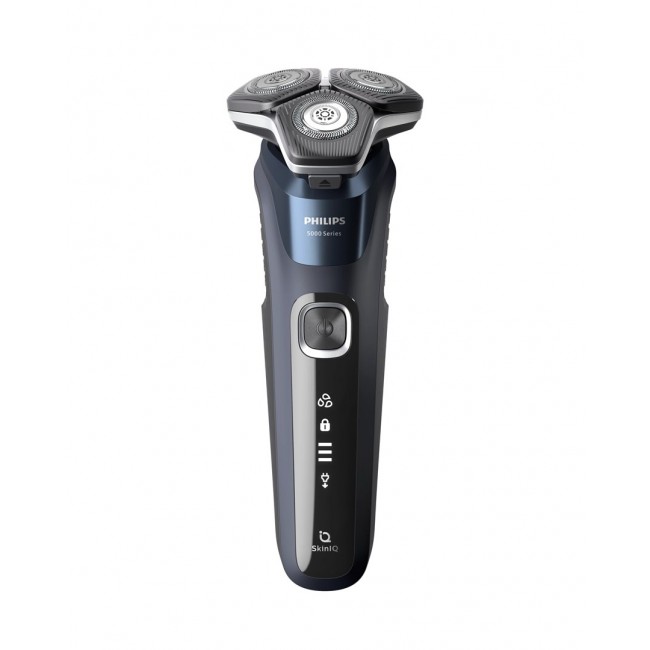 Philips SHAVER Series 5000 S5885/10 men's shaver Rotation shaver Trimmer Black, Blue