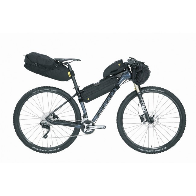 Topeak MidLoader Frame Bicycle bag 4.5 L Nylon, Polyethylene Black