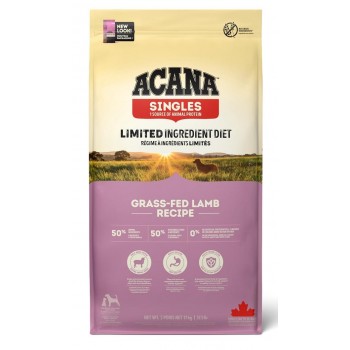 ACANA Singles Grass-Fed Lamb - dry dog food - 17 kg