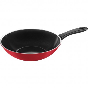 WOK 28 cm red