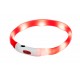 HILTON LED silicone 1.4x0.8x40 cm with USB - dog collar HILTON LED silicone 1.4x0.8x40 cm with USB - dog collar