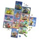 Games PAW Patrol, 12-Puzzle Pack 24-Piece 48-Piece 100-Piece Kids Puzzles Chase Marshall Skye Everest Rubble Zuma Rocky, for Preschoolers Ages 4 and up