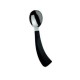 Curved spoon for right-handed person Curved spoon for right-handed person