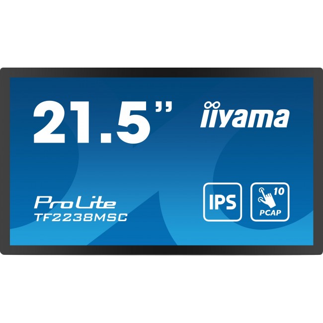 iiyama TF2238MSC-B1 Signage Display Digital A-board 55.9 cm (22 iiyama TF2238MSC-B1 Signage Display Digital A-board 55.9 cm (22
