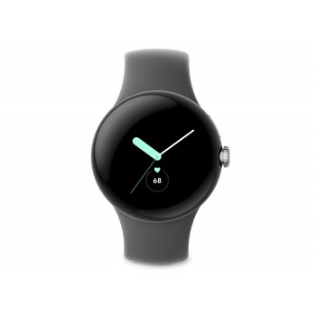 Google Pixel Watch AMOLED 41 mm Digital Touchscreen Silver Wi-Fi GPS (satellite)