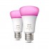 Philips Hue White and colour ambience A60 E27 smart bulb 1100 (2-pack)