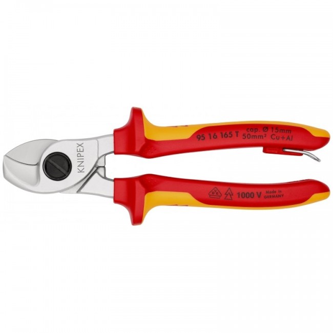 Knipex 95 16 165 T cable crimper Crimping tool Black, Yellow Knipex 95 16 165 T cable crimper Crimping tool Black, Yellow