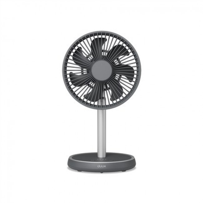 Duux Rize Flex Stand Fan Grey Diameter 21 cm