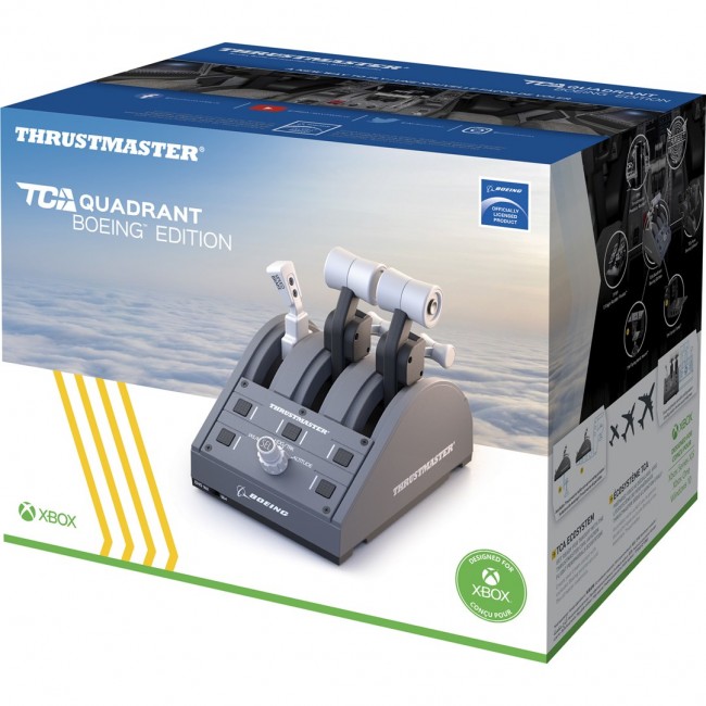 Thrustmaster TCA Quadrant Boeing Edition Grey USB Joystick PC, Xbox, Xbox One X, Xbox Series S