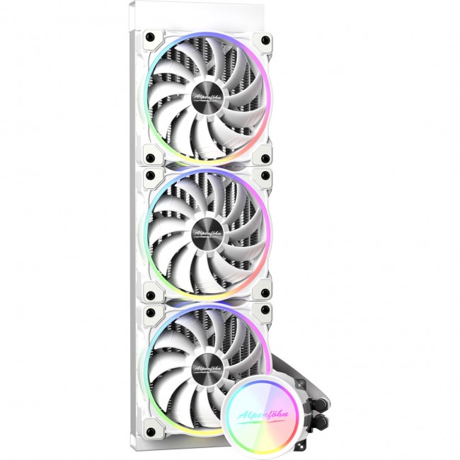 Alpenf hn Gletscherwasser 360 Processor All-in-one liquid cooler White