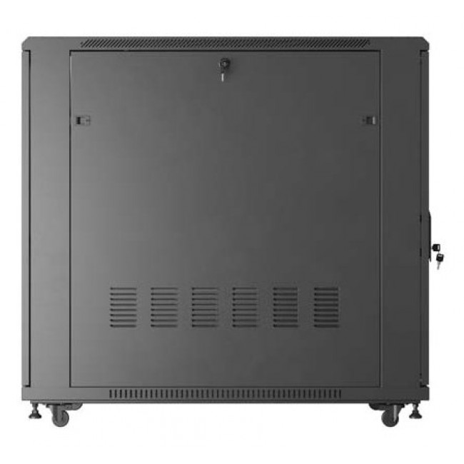 Lanberg FF01-6222-12B rack cabinet 22U Freestanding rack Black Lanberg FF01-6222-12B rack cabinet 22U Freestanding rack Black