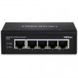 Trendnet TI-E50 network switch Unmanaged Fast Ethernet (10/100) Black