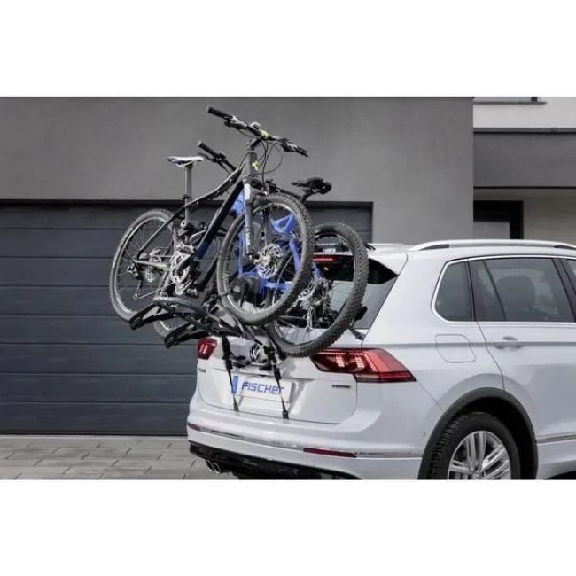Fischer ProlineEvo 2 car bike rack, holds 2 bikes, 45kg