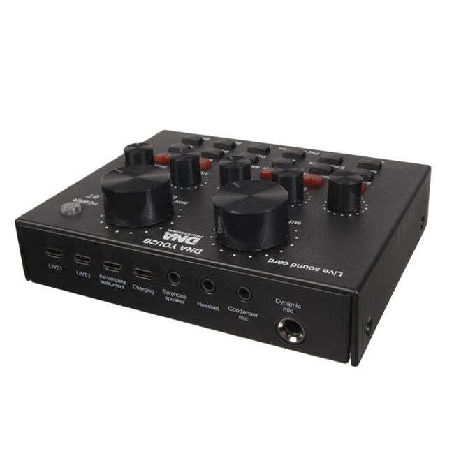 DNA YOU2B - podcast kit (microphone, audio interface, tripod)