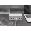 Digitus CAT 6A Keystone module, shielded with intelligent cable manager - 8 pcs.